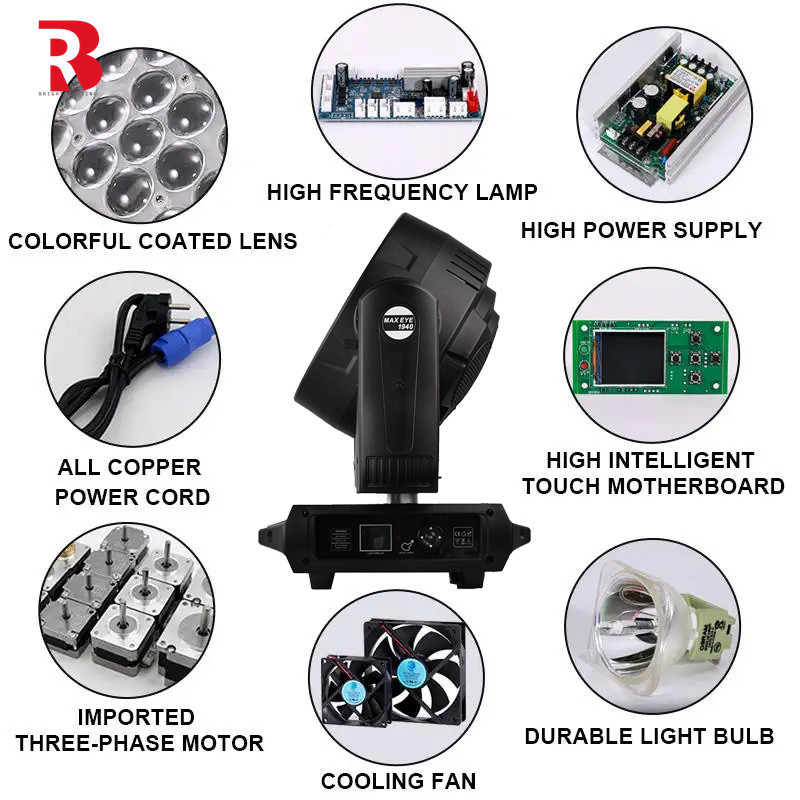 LED ミツバチの目 19PCS 40W RGBW 4in1 動くヘッドステージライト工場