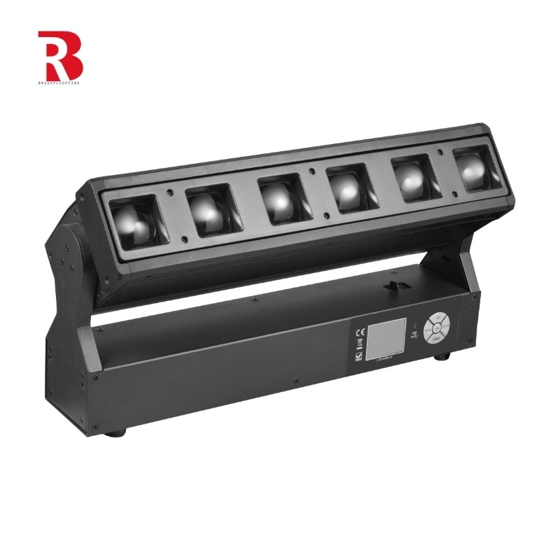 6pcs 40W アニメーションレーザープロジェクター ディスコクラブプロジェクトのためのLEDスポット移動ヘッドライト