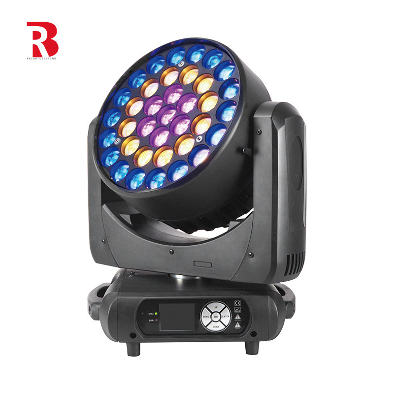 ズーム 600W LEDステージライト RGBW 4in1 LED洗濯 移動ヘッドライト