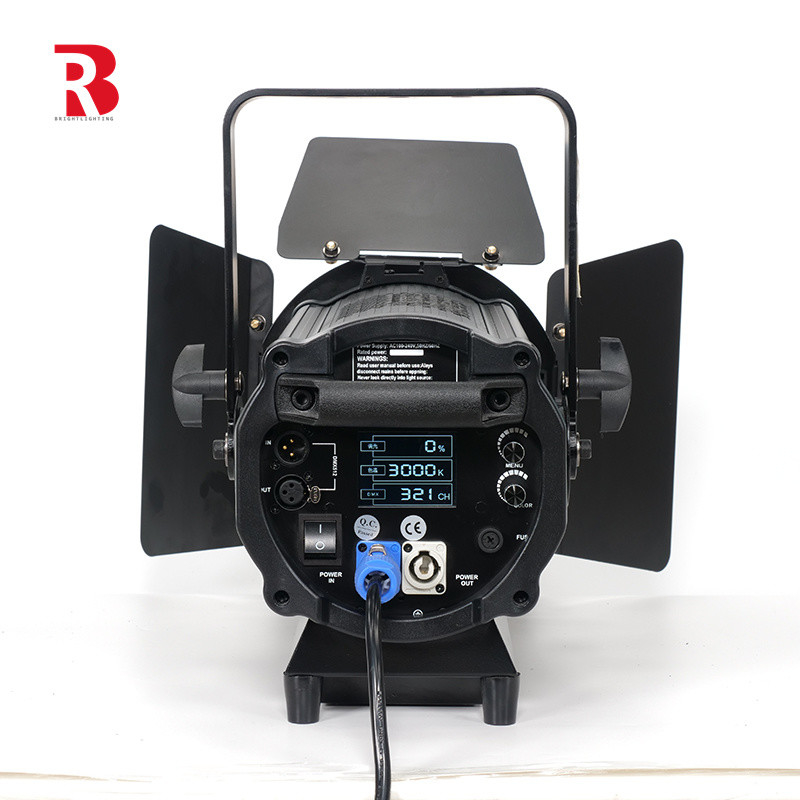 Dmx 600w 双色 LED フレンネルスポットライト ズーム オート ズーム スタジオライト