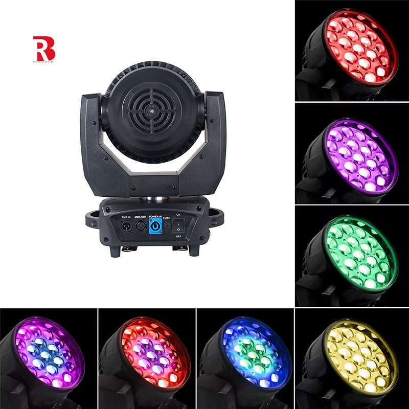 30pcs 0.18W RGB 3 In 1 LED 動く頭回転ゴボ テレビ・映画制作用