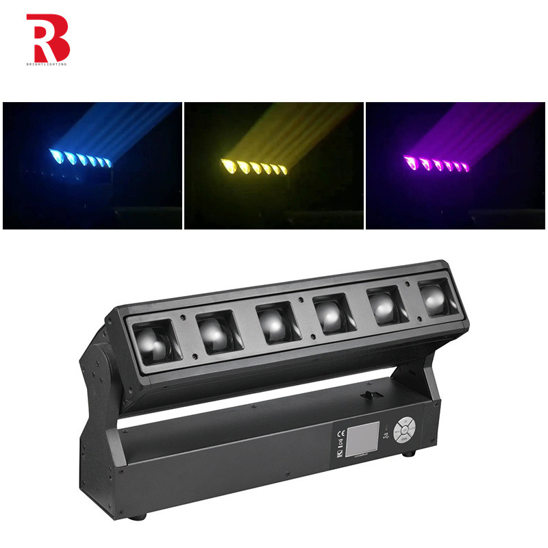 LEDピクセルズームバー 6個 40W RGBW 4イン1 LEDフレームステージライト イベント