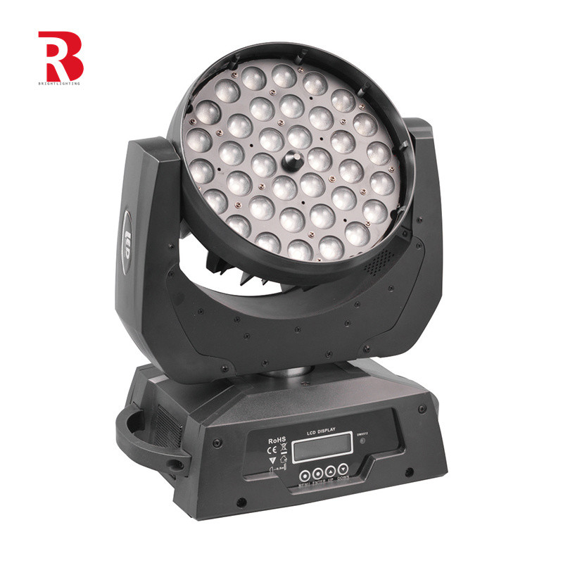 RGBWZOOM BEAM DJ DMX512 LED移動ヘッドのためのビーアイステージライト