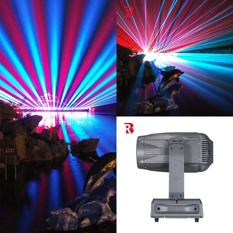 DMX互換動頭 260W ビームレーザーステージライト 同期照明制御
