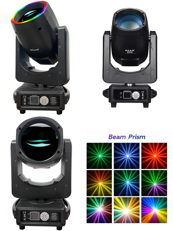 LED DMX512 295W スポットビーム 移動ヘッド ステージ機器 結婚式イベントのための光