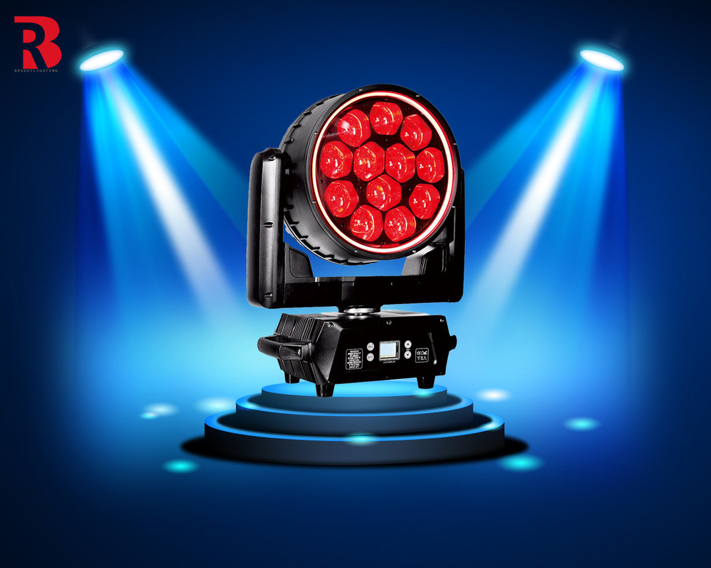 12PCS*40W LED 240V ミツバチの目 動くヘッドステージライト プロステージ
