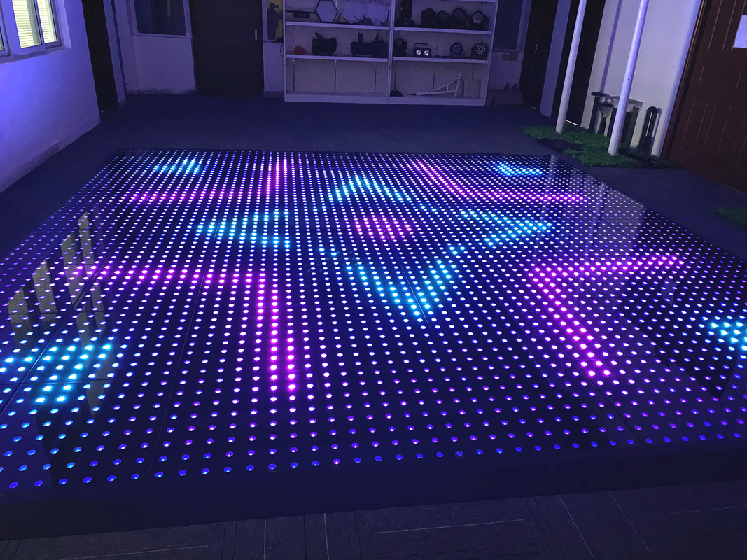 新しい防滑動LEDステージ ダンスフロアライト 高品質