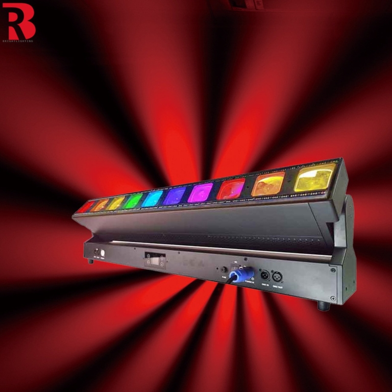 DMX512 10*60W LEDビームライト LED移動ヘッドステージライト メーカー