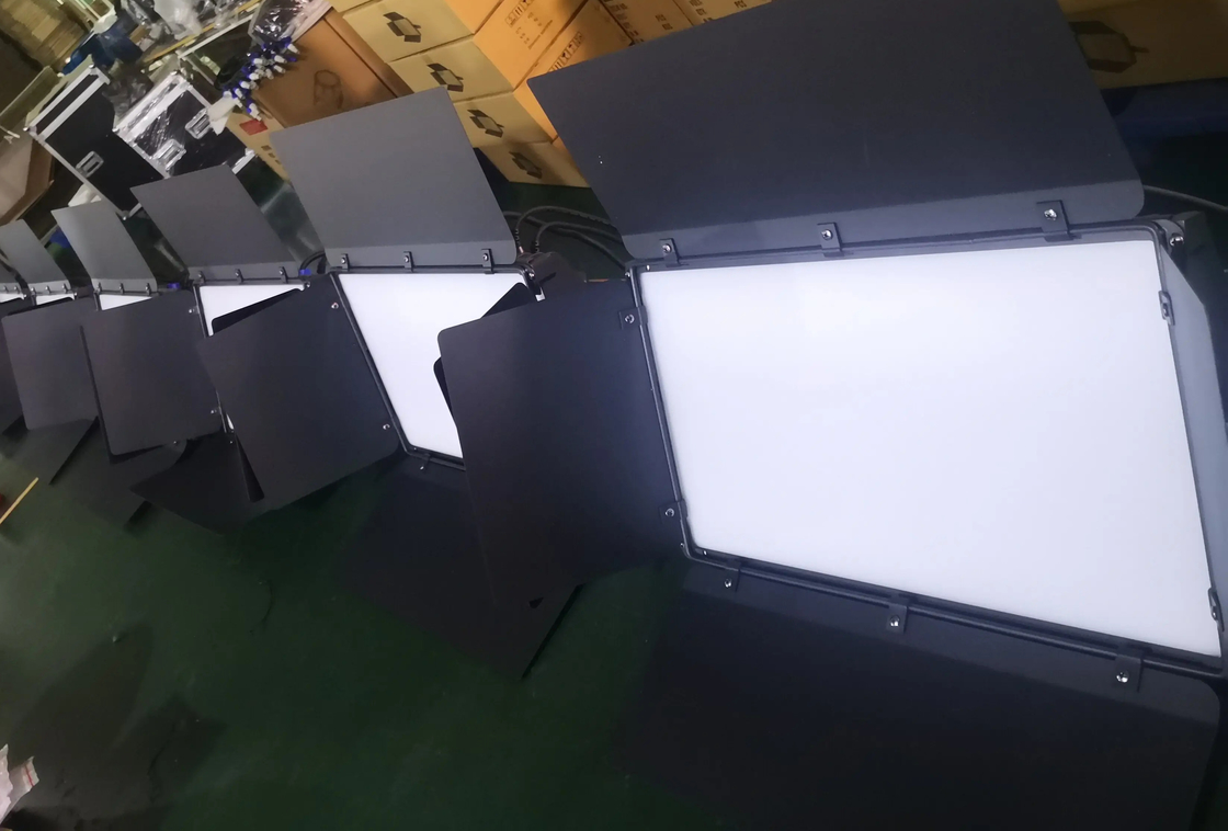 100V 240V DMX512 3CH 二色スタジオ LED照明 LEDビデオ ソフトライト 冷たい白