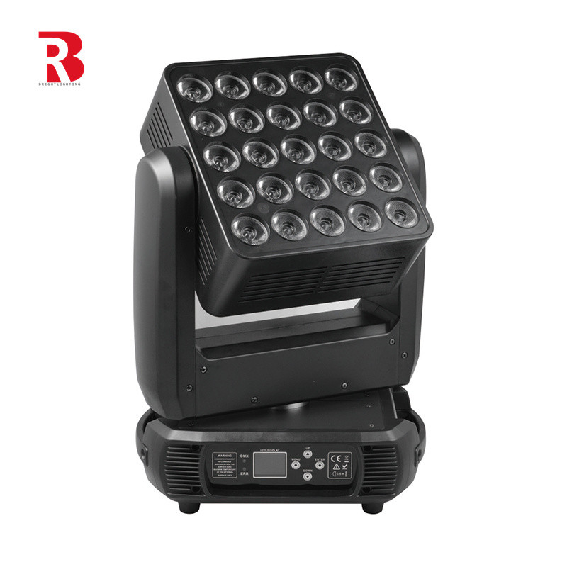 25 X 10W RGBW 4in1 LEDマトリックス 移動ヘッドライト プロのステージ照明のために