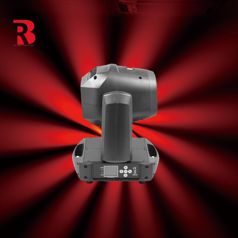 LED移動ヘッドステージライト ホワイト 150W LED DMX 高性能回転 5 面プリズム オート 結婚式パーティバー