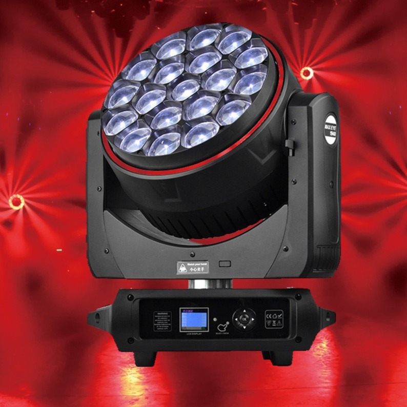 IP20 評価 19*40W LED 動くヘッドステージライト 高品質