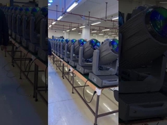 240V 防水 8プリズム LED ビーム レーザー LED 移動頭ステージライト ショー