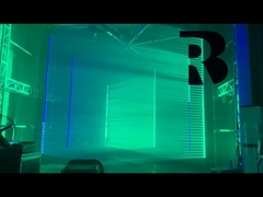 LED ピクセルズームバー 6個 40W RGBW 4イン1 洗濯ズームステージライト DJ ディスコ