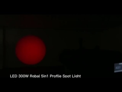 LED 200W/300W RGBW 4in1 円筒印章反射灯 テレビスタジオライト