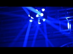 ローティング・ビーム・ムービング・ヘッドライト レッド+グリーンレーザー DMX 512 ディスコ