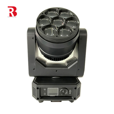 ミニLED移動ヘッド 7pcs 40W RGBW LED ストロブビームステージ ショーのためのビーアイライト