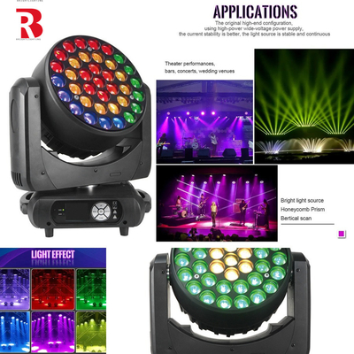 活気のある視覚効果 RGBW 4in1 LED 音楽演奏のための動くヘッドライト