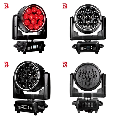 12*40W DMX RGBW 室内 LED ビーイ 移動型ヘッド 洗濯 ズーム 婚礼用 ライト