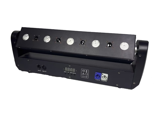 ダブルフェイス 5+4 レーザービームストロボ ムービングヘッドライト 19CH DMA制御チャンネル